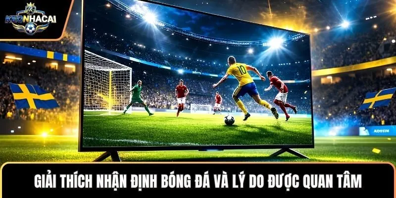 Giải thích nhận định bóng đá và lý do được quan tâm