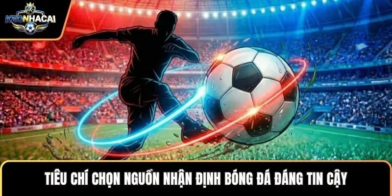Tiêu chí chọn nguồn nhận định bóng đá đáng tin cậy